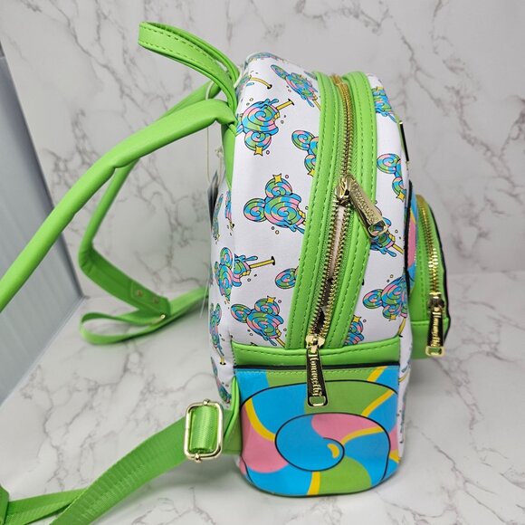 NWT Loungefly Disney Parks Disney Eats Lollipop Collection Mini Backpack - Picture 4 of 7